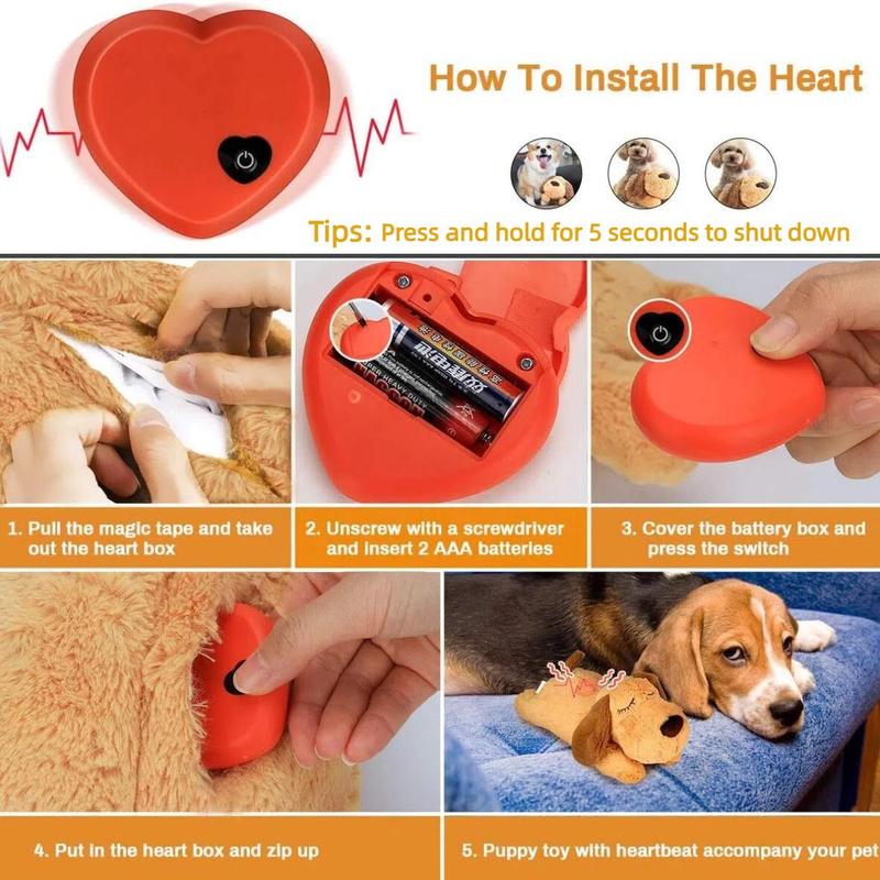 HeartPup - Heartbeat Plush Toy